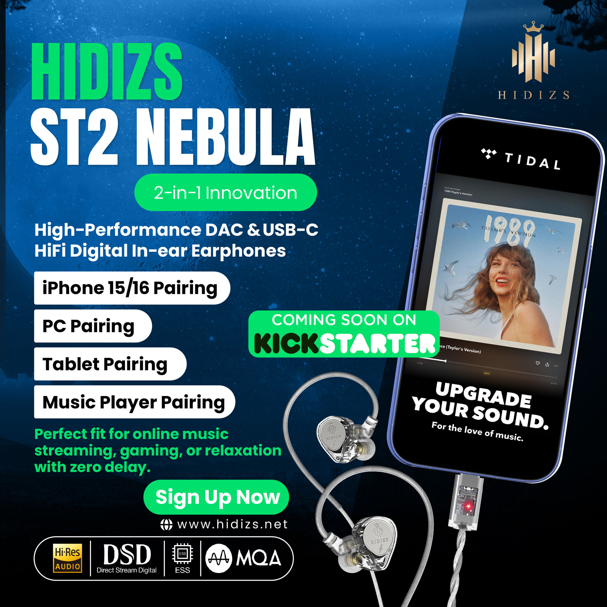 HIDIZS ST2 Nebula